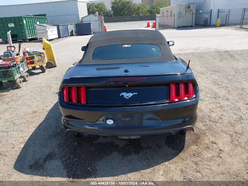 2016 Ford Mustang Ecoboost Premium VIN: 1FATP8UH1G5231998 Lot: 40429150