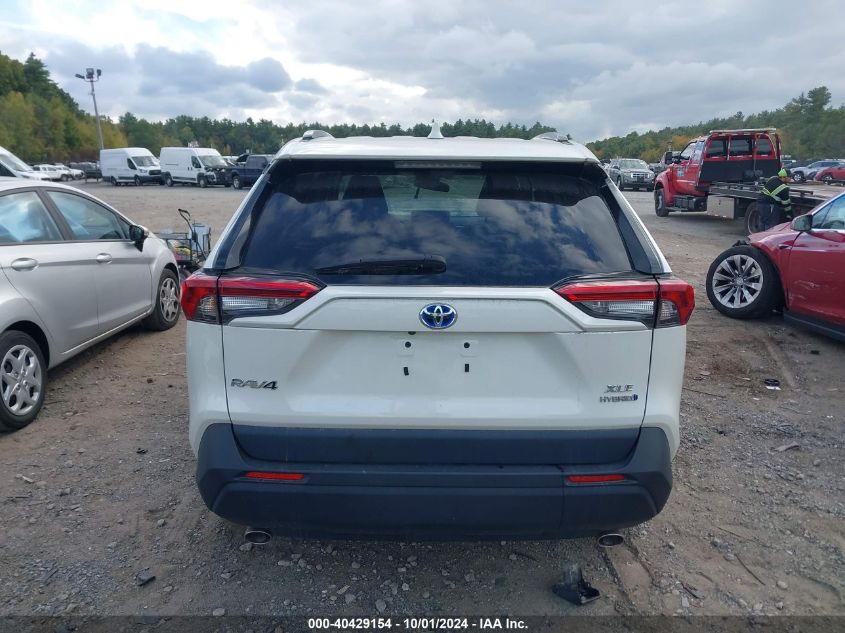 2022 Toyota Rav4 Xle Premium Hybrid VIN: 2T3B6RFV7NW036978 Lot: 40429154