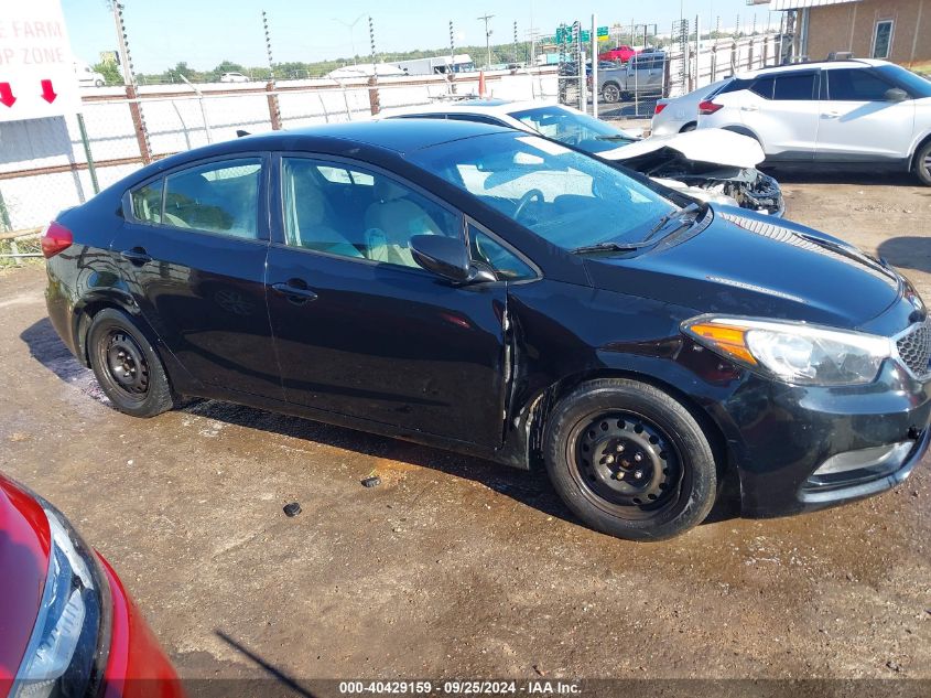 KNAFX4A66G5498926 2016 Kia Forte Lx