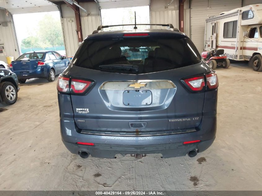 2013 CHEVROLET TRAVERSE LTZ - 1GNKVLKD8DJ222837
