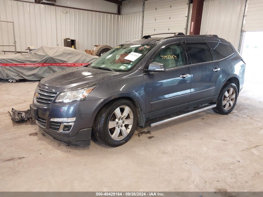 2013 CHEVROLET TRAVERSE LTZ - 1GNKVLKD8DJ222837