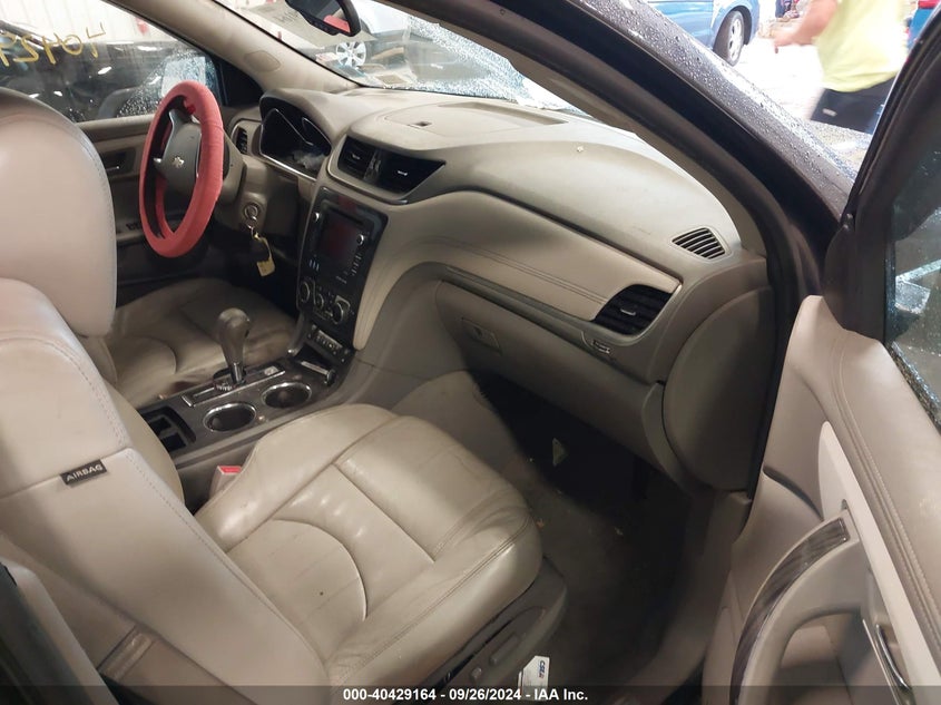 2013 CHEVROLET TRAVERSE LTZ - 1GNKVLKD8DJ222837