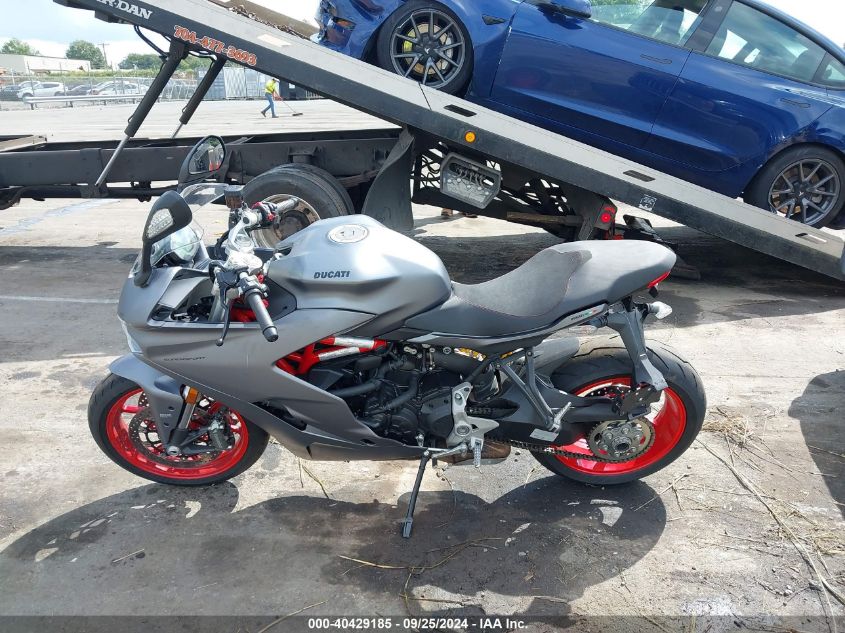 2020 Ducati Supersport VIN: ZDMVABDS1LB009619 Lot: 40429185