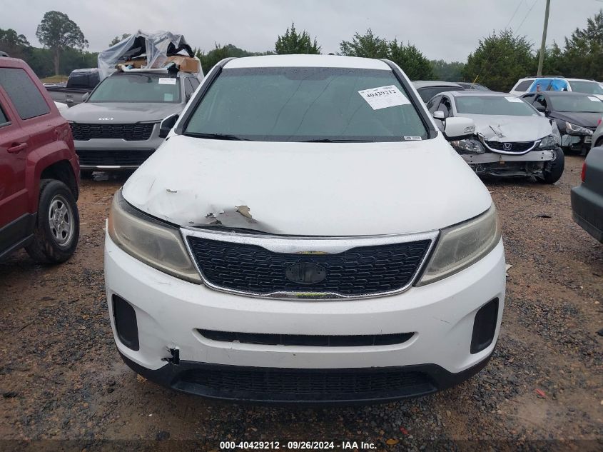 2015 Kia Sorento Lx VIN: 5XYKT3A64FG609972 Lot: 40429212