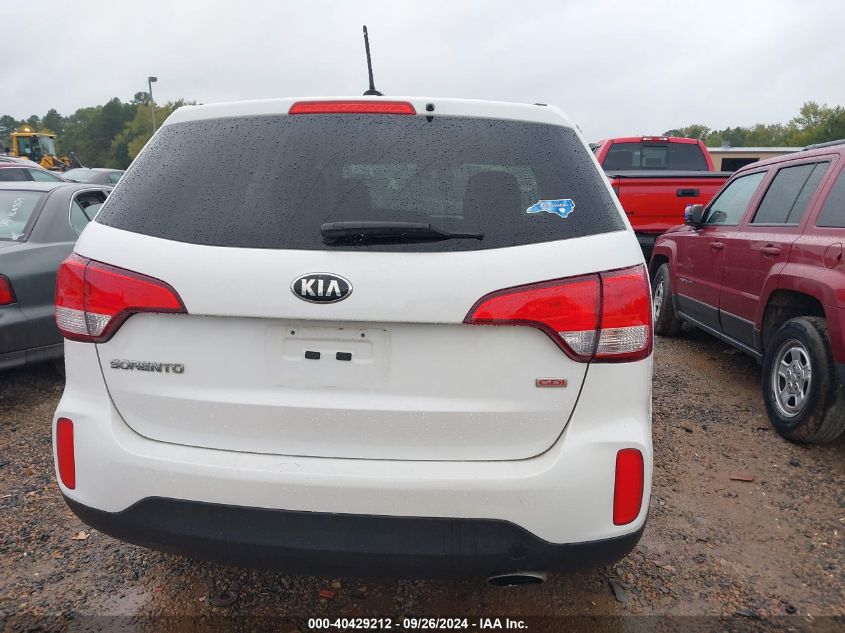 2015 KIA SORENTO LX - 5XYKT3A64FG609972