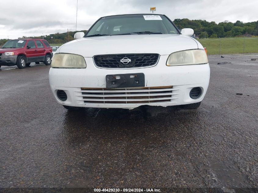 2002 Nissan Sentra Gxe VIN: 3N1CB51D22L645621 Lot: 40429230