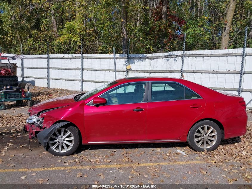 2012 Toyota Camry Xle VIN: 4T4BF1FK4CR240088 Lot: 40429234