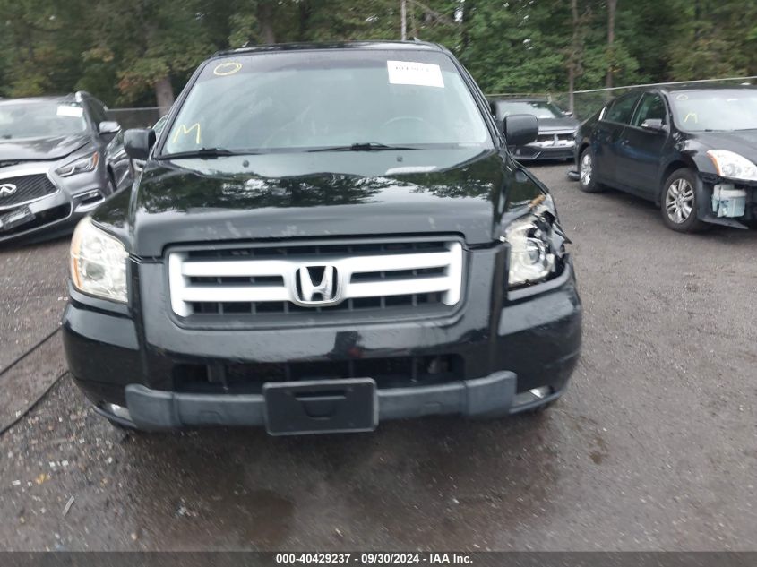 2007 Honda Pilot Ex-L VIN: 2HKYF18787H530822 Lot: 40429237