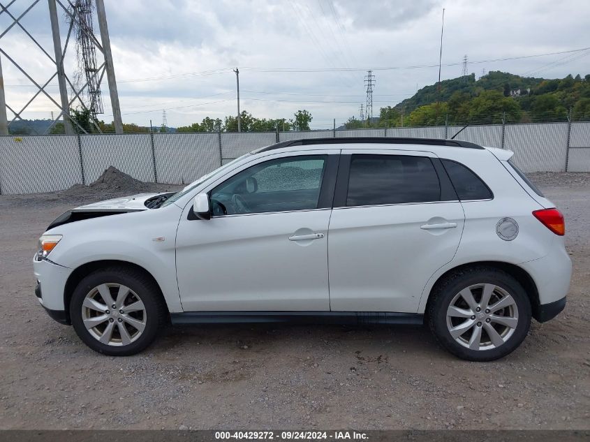 4A4AR4AU4EE005093 2014 Mitsubishi Outlander Sport Se