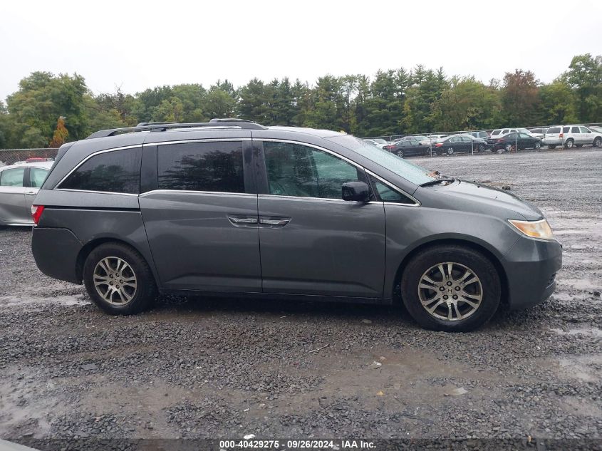 2012 Honda Odyssey Ex-L VIN: 5FNRL5H67CB074431 Lot: 40429275