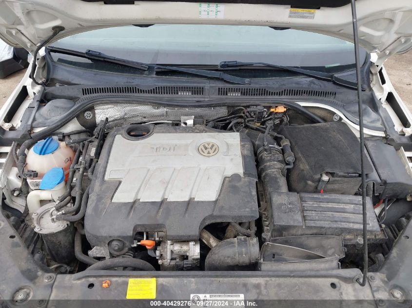 3VWLL7AJ3DM351490 2013 Volkswagen Jetta 2.0L Tdi