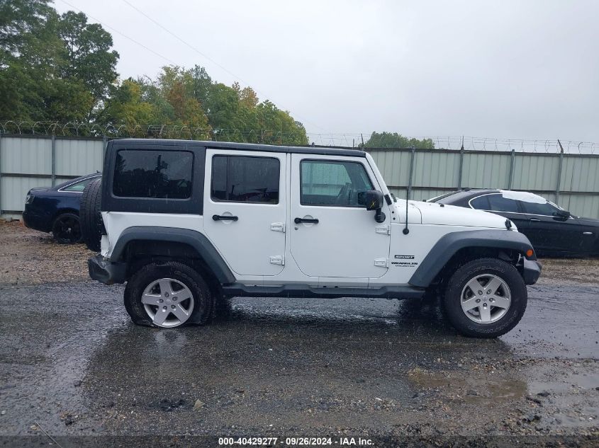 2015 Jeep Wrangler Unlimited Sport VIN: 1C4BJWDGXFL619132 Lot: 40429277