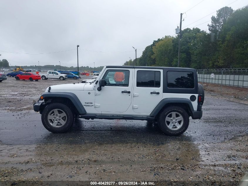 2015 Jeep Wrangler Unlimited Sport VIN: 1C4BJWDGXFL619132 Lot: 40429277