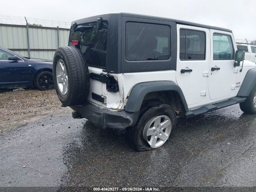 2015 Jeep Wrangler Unlimited Sport VIN: 1C4BJWDGXFL619132 Lot: 40429277