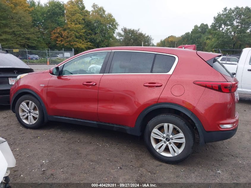 2017 Kia Sportage Lx VIN: KNDPMCAC6H7086284 Lot: 40429281