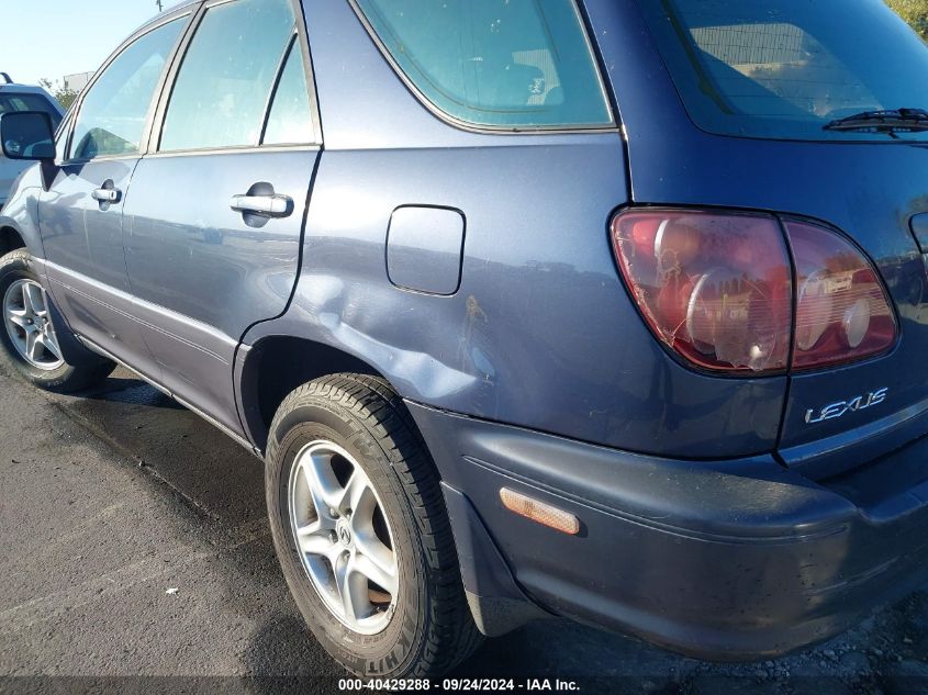 1999 Lexus Rx 300 300 VIN: JT6HF10U9X0031274 Lot: 40429288