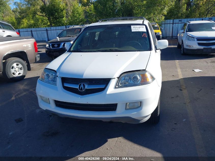 2005 Acura Mdx VIN: 2HNYD18935H550256 Lot: 40429298