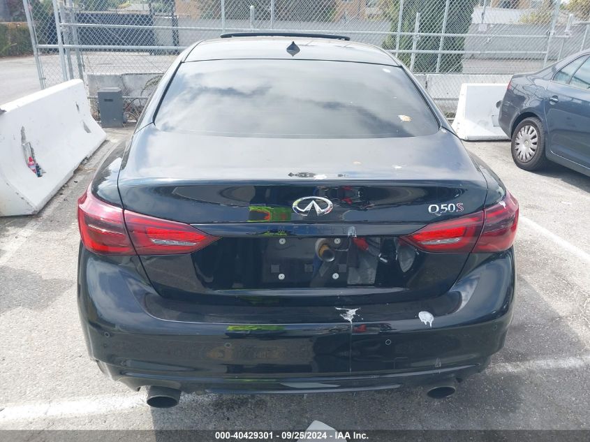 2021 Infiniti Q50 Luxe VIN: JN1EV7BP3MM702146 Lot: 40429301