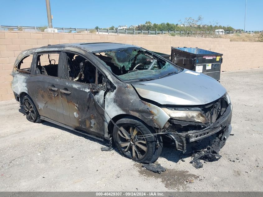 5FNRL6H93JB060314 2018 Honda Odyssey Elite