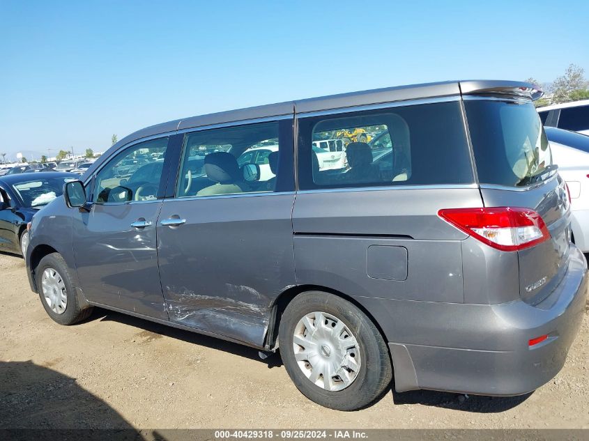 2015 Nissan Quest S VIN: JN8AE2KP8F9130452 Lot: 40429318