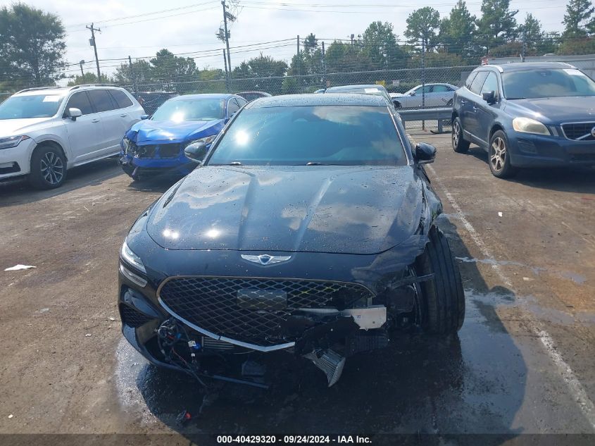 2023 Genesis G70 3.3T Rwd VIN: KMTG54TE4PU125344 Lot: 40429320