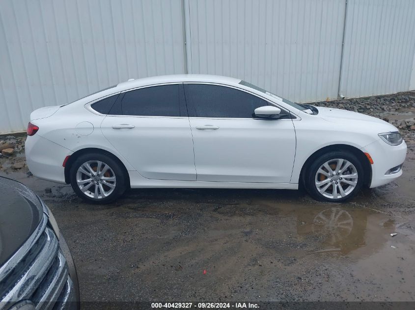 2016 Chrysler 200 Limited VIN: 1C3CCCAB2GN164664 Lot: 40429327