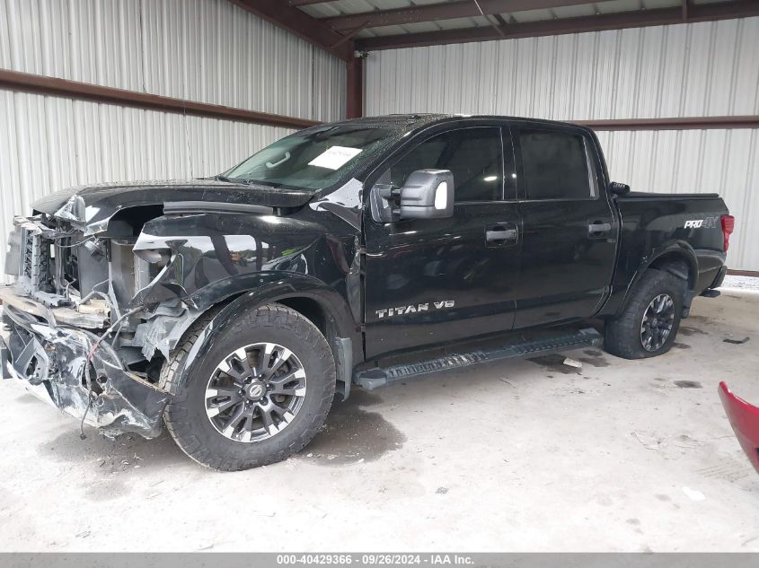 2018 Nissan Titan Sv/Sl/Pro-4X/Plat Res VIN: 1N6AA1E59JN511915 Lot: 40429366