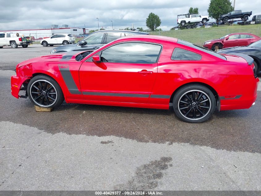 2013 FORD MUSTANG BOSS 302 - 1ZVBP8CU2D5275103