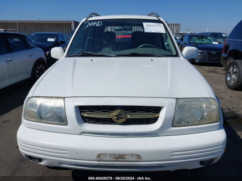 2000 Suzuki Grand Vitara Jls/Jls+/Limited VIN: JS3TE62V1Y4107333 Lot: 40429379