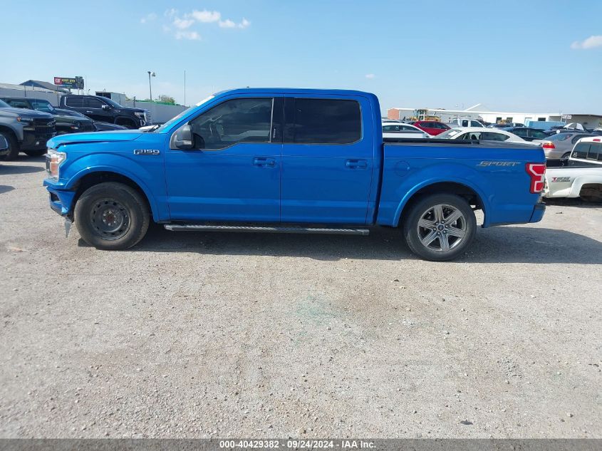 2019 FORD F-150 XLT - 1FTEW1CPXKKD55896