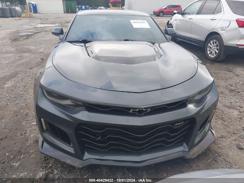 2023 Chevrolet Camaro Rwd Zl1 VIN: 1G1FK1R60P0102922 Lot: 40429422