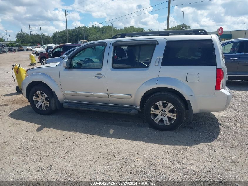 2008 Nissan Pathfinder Le VIN: 5N1AR18B58C639082 Lot: 40429426