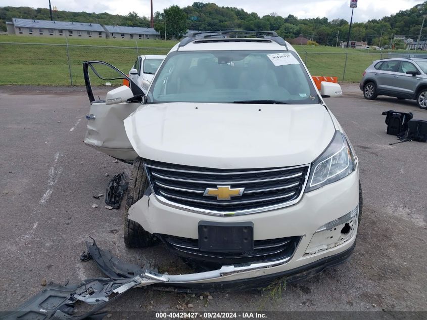 2015 Chevrolet Traverse Ltz VIN: 1GNKVJKDXFJ257564 Lot: 40429427