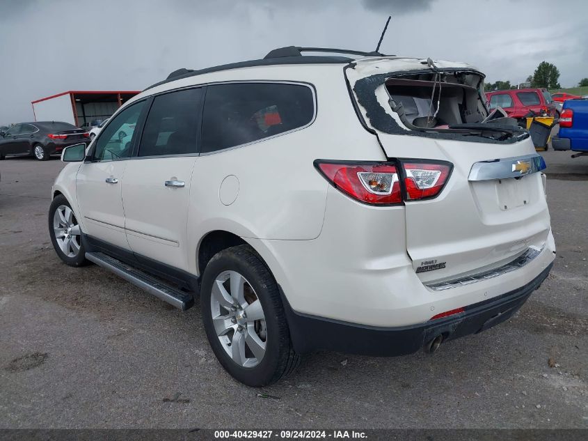 2015 Chevrolet Traverse Ltz VIN: 1GNKVJKDXFJ257564 Lot: 40429427