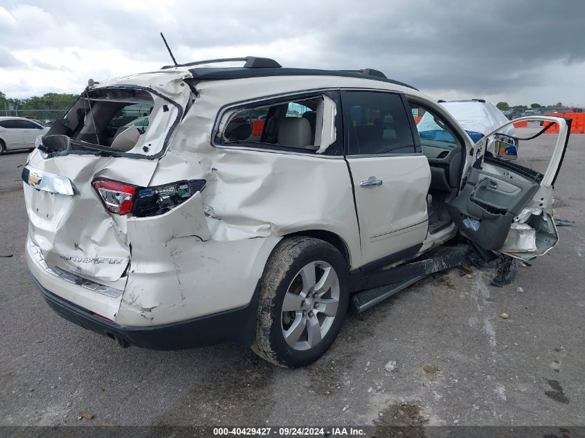 2015 Chevrolet Traverse Ltz VIN: 1GNKVJKDXFJ257564 Lot: 40429427