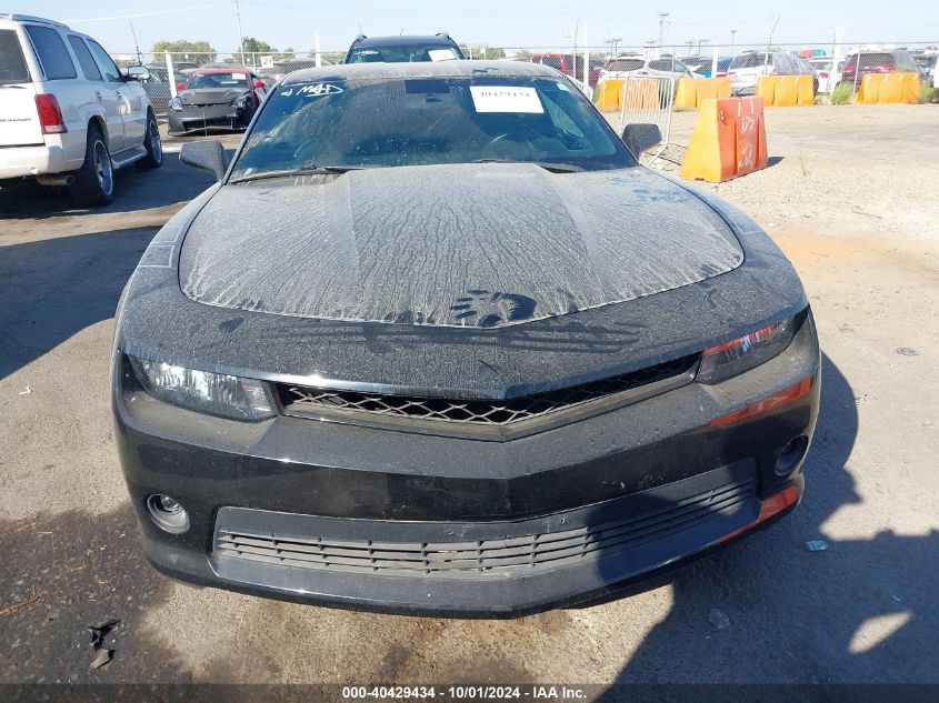 2015 CHEVROLET CAMARO VIN: 2G1FD1E39F9148887