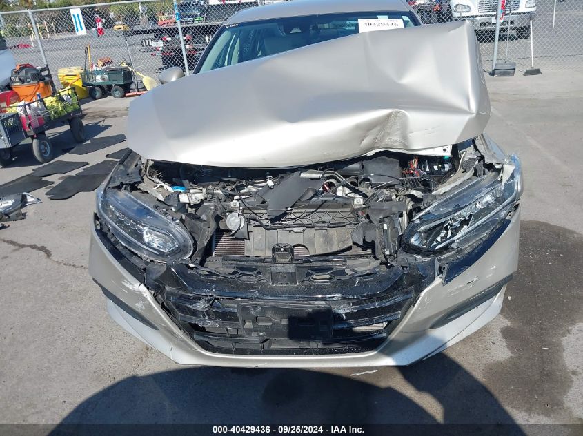 1HGCV1F14KA055974 2019 Honda Accord Lx