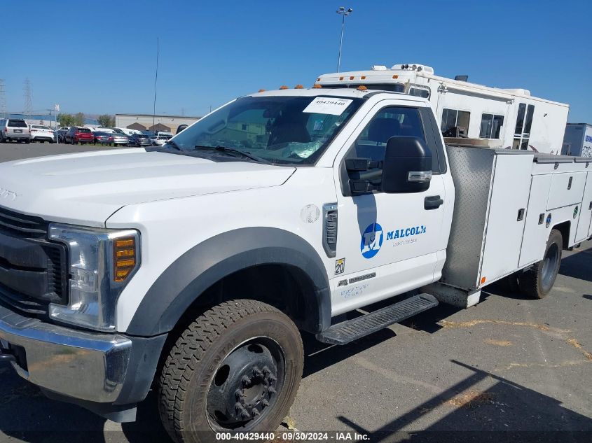 2019 Ford F550 Super Duty VIN: 1FDUF5GT4KDA12351 Lot: 40429440