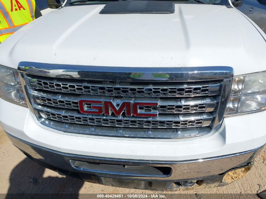 2012 GMC Sierra K2500 Slt VIN: 1GT121E8XCF179958 Lot: 40429451