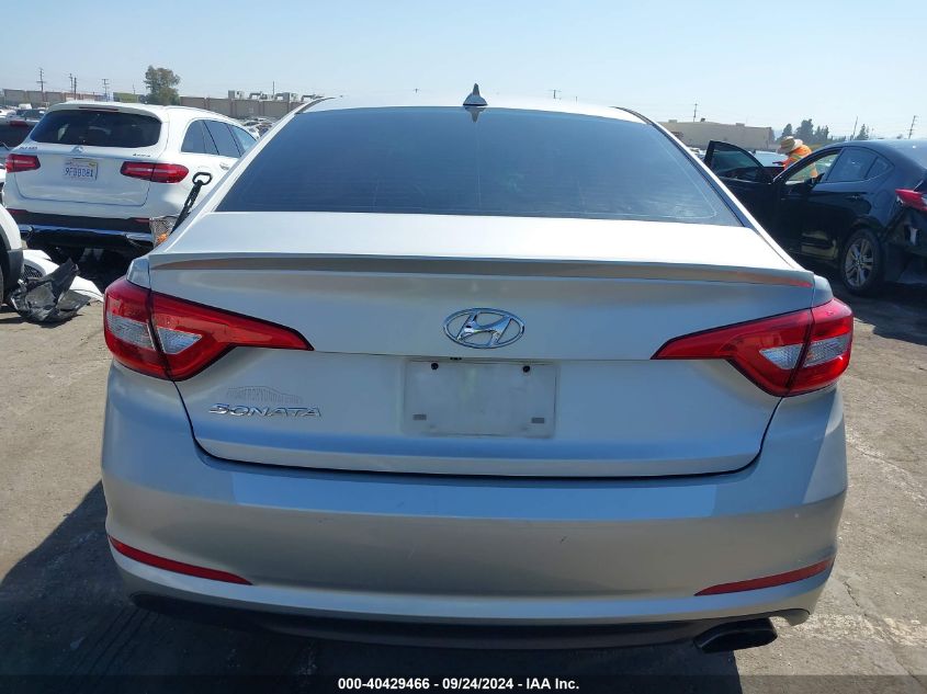 5NPE24AF3GH334207 2016 Hyundai Sonata Se