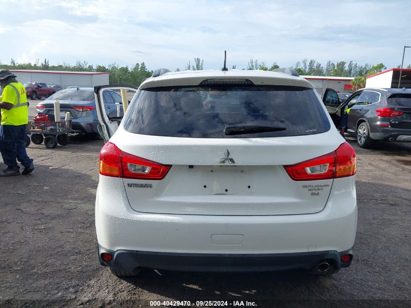 2016 Mitsubishi Outlander Sport 2.4 Sel VIN: JA4AR4AW1GZ058963 Lot: 40429470