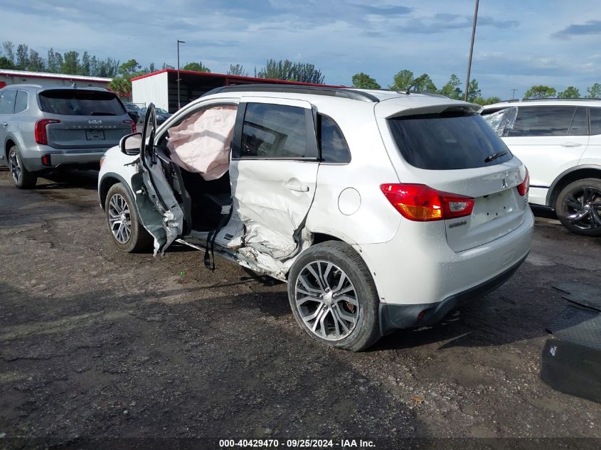 2016 Mitsubishi Outlander Sport 2.4 Sel VIN: JA4AR4AW1GZ058963 Lot: 40429470