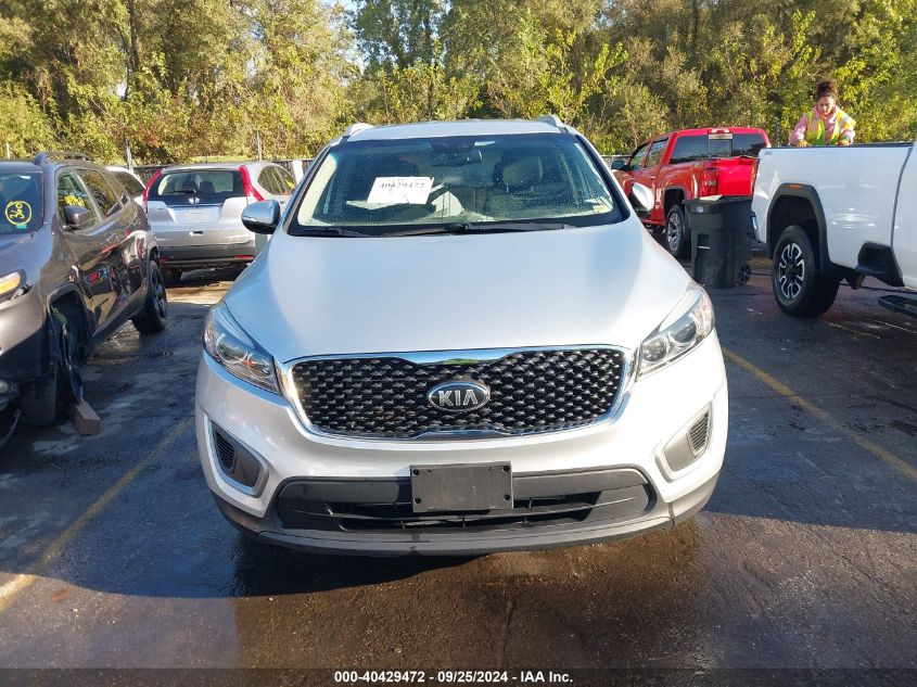 2016 Kia Sorento 2.4L Lx VIN: 5XYPG4A36GG048858 Lot: 40429472