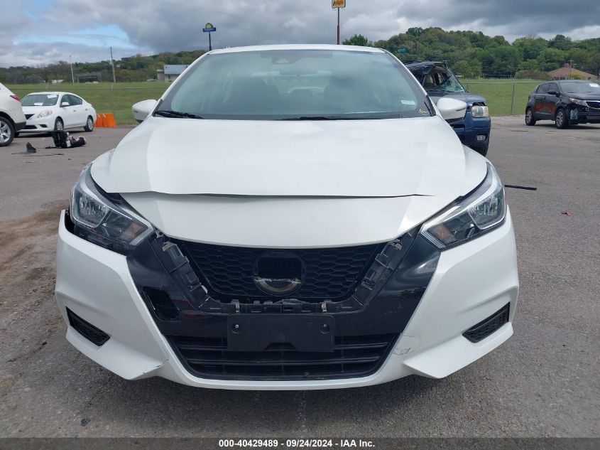 2021 Nissan Versa Sv Xtronic Cvt VIN: 3N1CN8EV9ML869337 Lot: 40429489