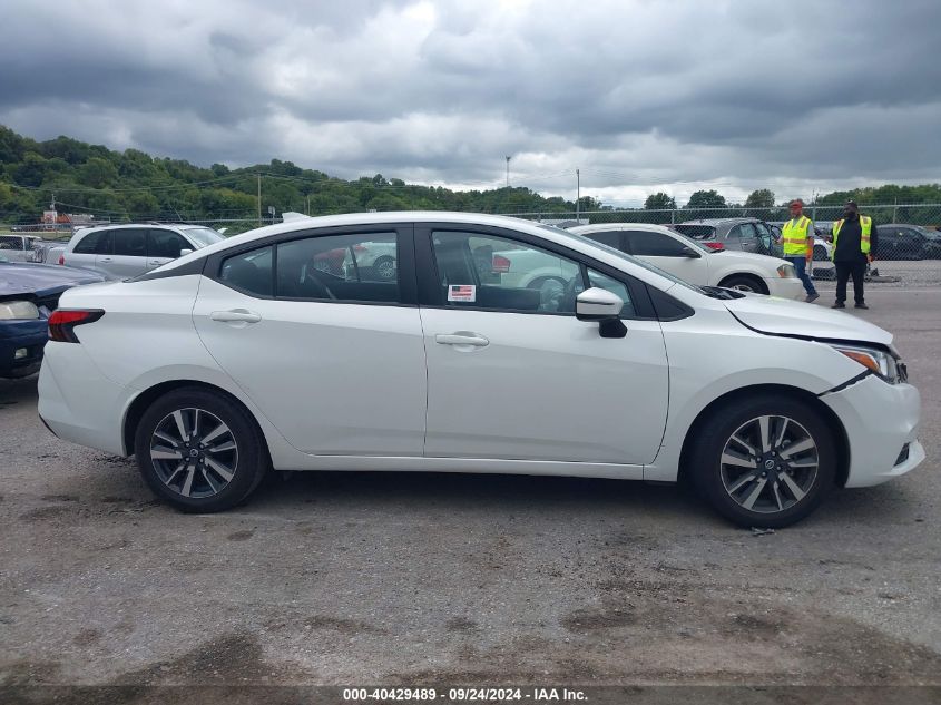 2021 Nissan Versa Sv Xtronic Cvt VIN: 3N1CN8EV9ML869337 Lot: 40429489