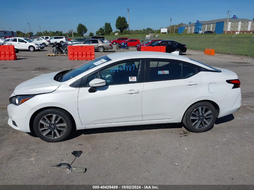 2021 Nissan Versa Sv Xtronic Cvt VIN: 3N1CN8EV9ML869337 Lot: 40429489