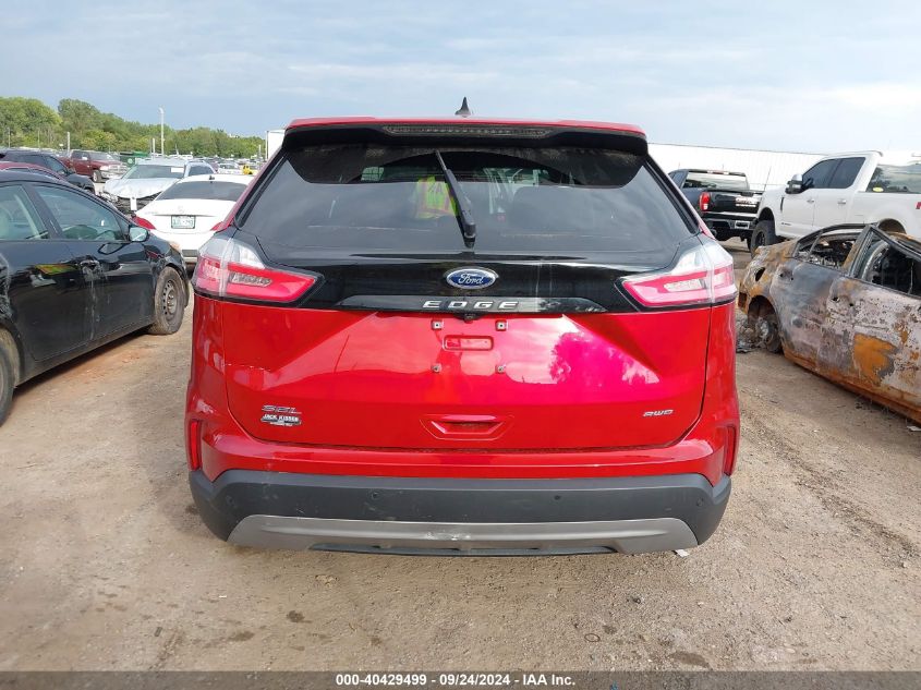 2022 Ford Edge Sel VIN: 2FMPK4J92NBA15081 Lot: 40429499