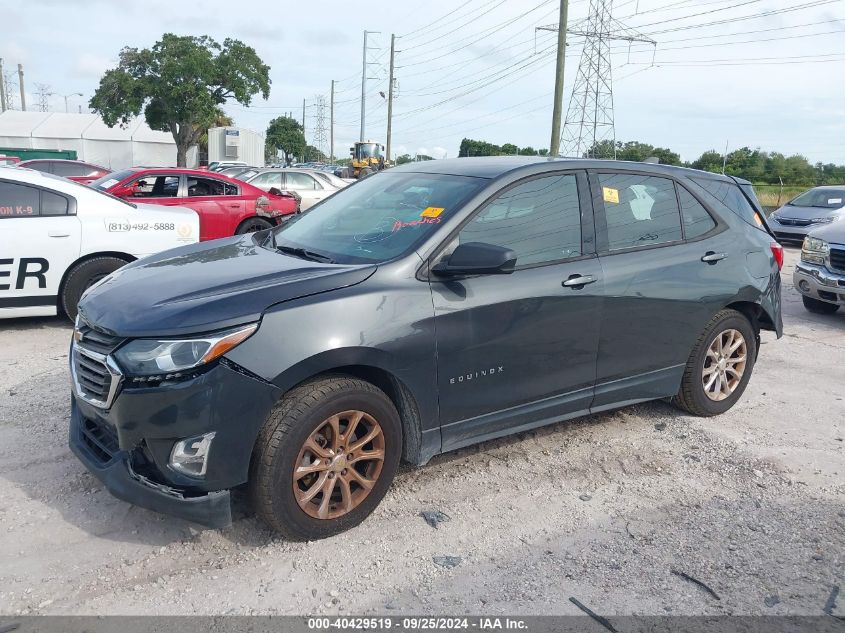 2019 Chevrolet Equinox Ls VIN: 2GNAXHEV5K6166535 Lot: 40429519