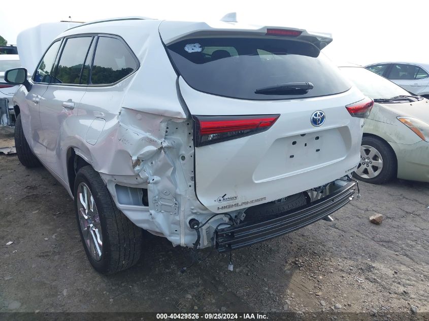 2023 Toyota Highlander Hybrid Limited VIN: 5TDYARAH3PS522458 Lot: 40429526