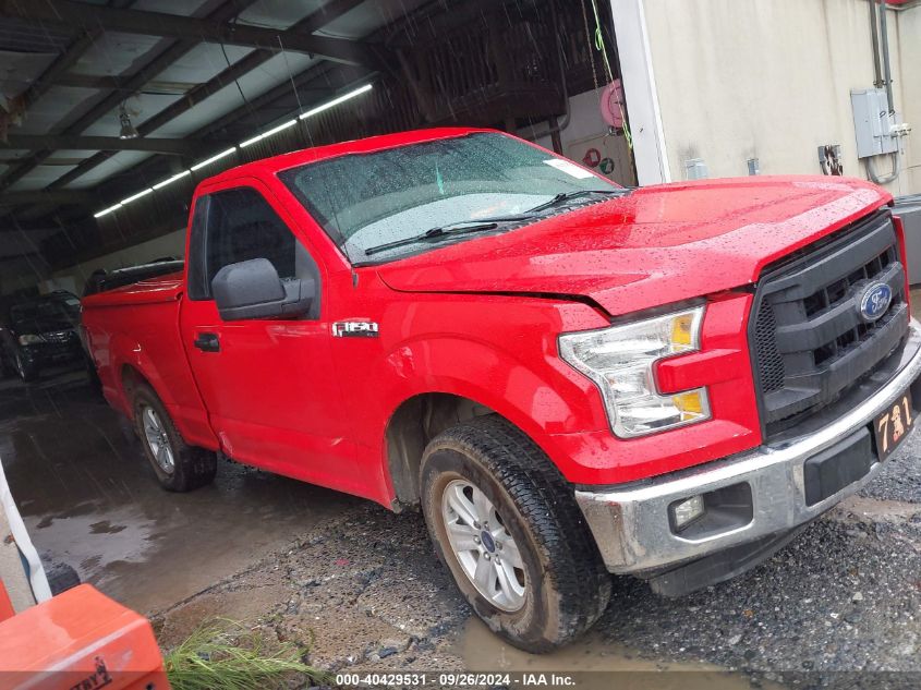 2016 Ford F-150 Xl/Xlt VIN: 1FTMF1C88GKF13597 Lot: 40429531